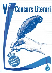 Cartell del V Concurs Literari de la FCPE